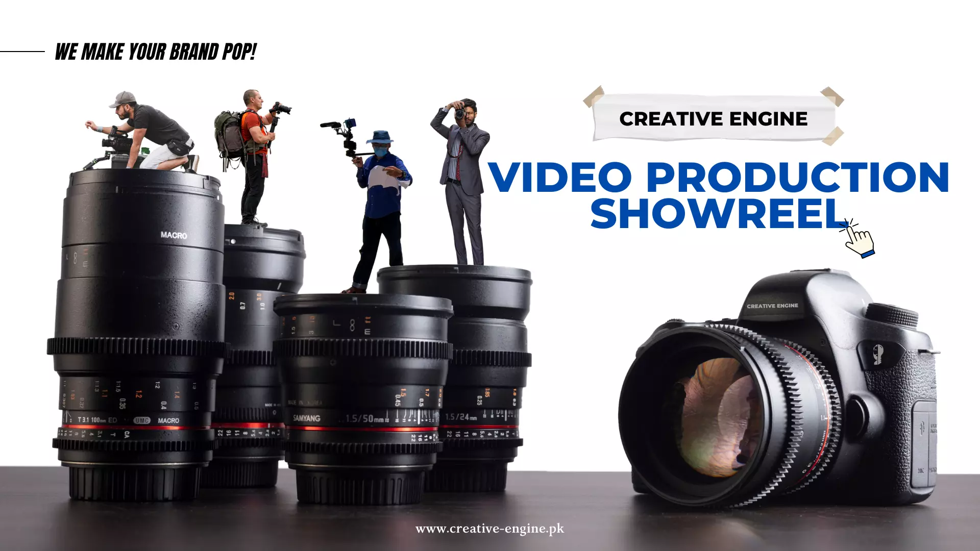 Creative Engine - Video Production Showreel - Video Production, Videography, Brand Advertising Agency, Lahore, Pakistan