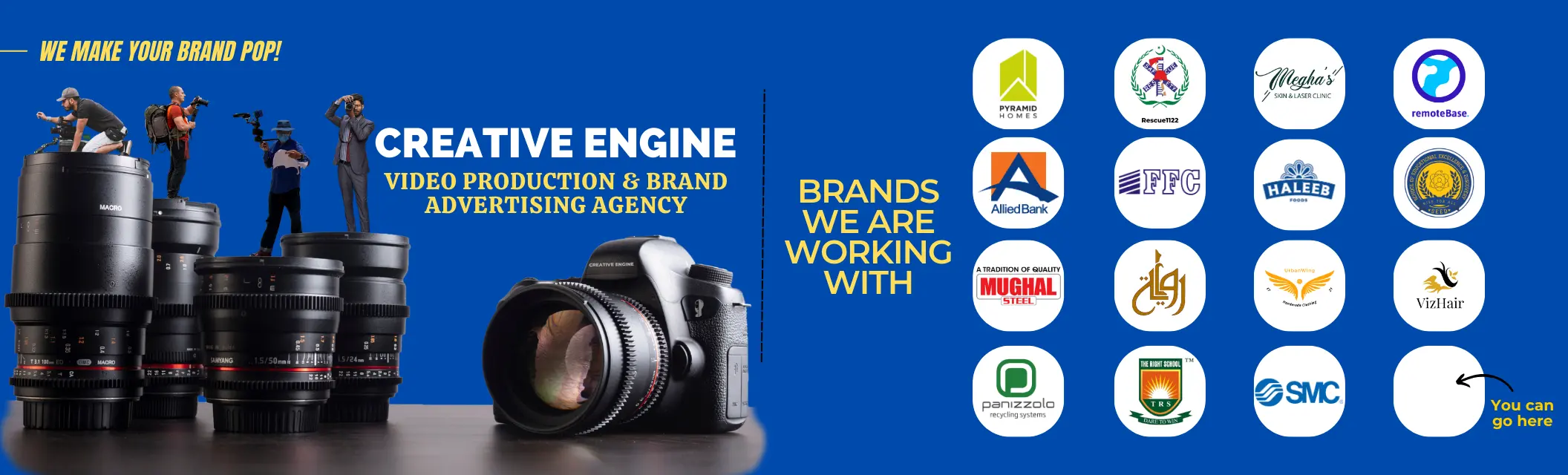 creative engine top video production and brand advertising agency lahore