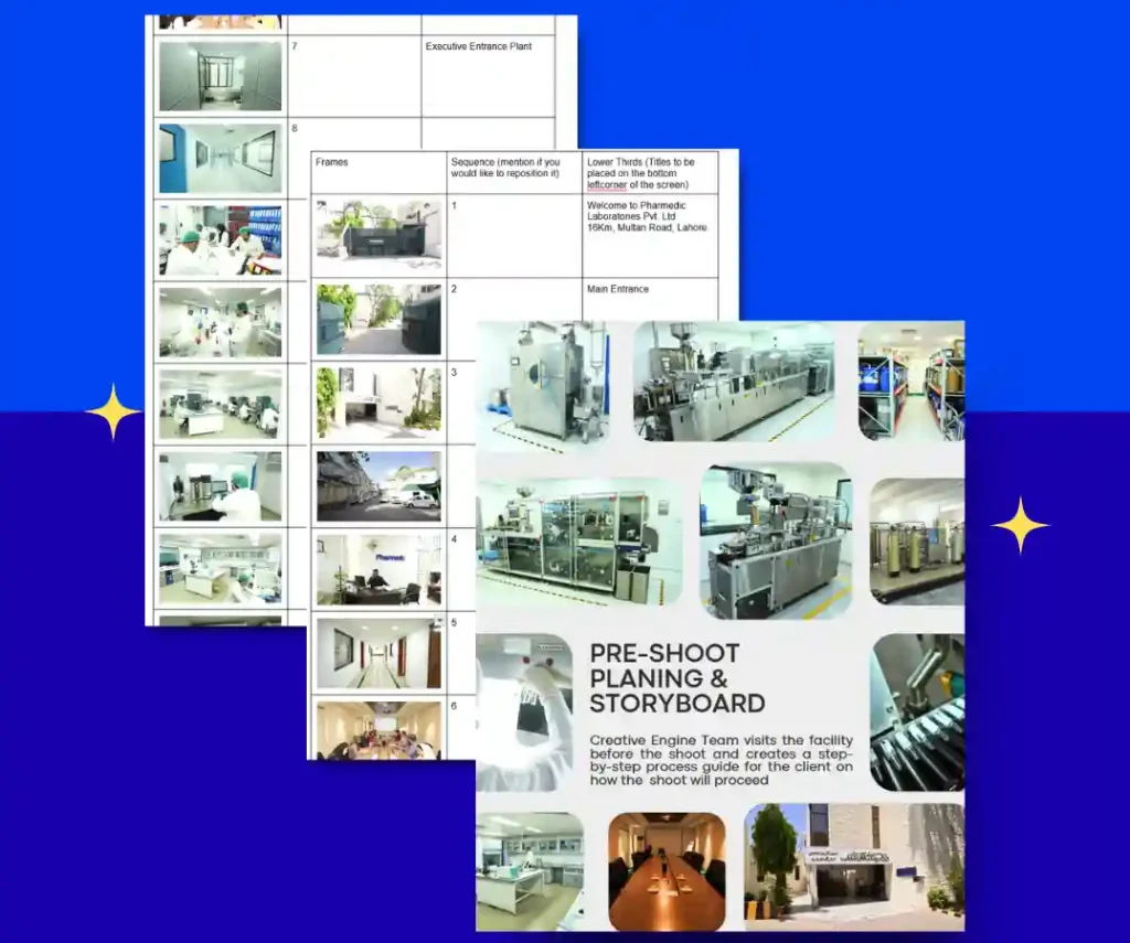 pharma medicine video production agency shoot planning