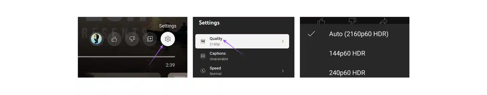 Creative Engine produces High quality videos please check your current youtube settings for best results swtich settings to atleast 4k while reviewing our portfolio