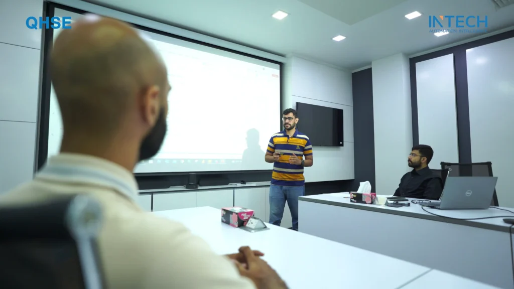 Intech safety induction process video by creative engine
