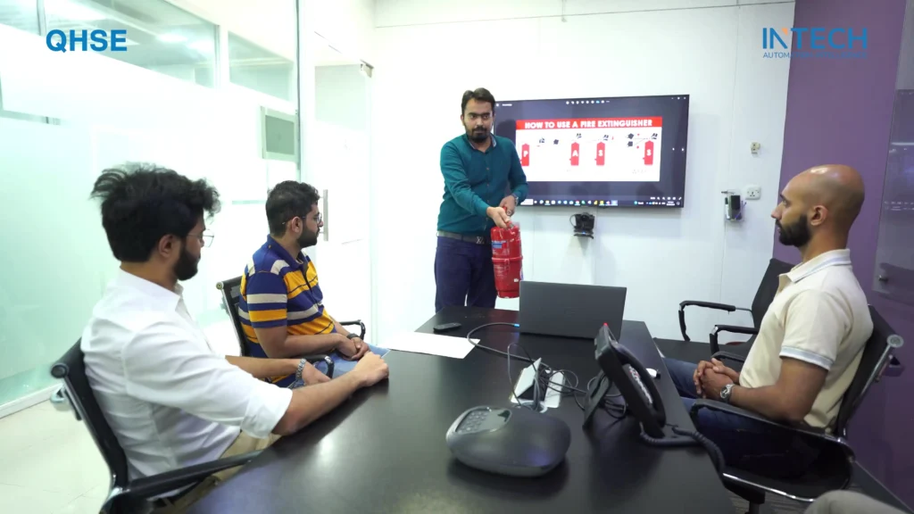corporate office safety video demonstration by creative engine