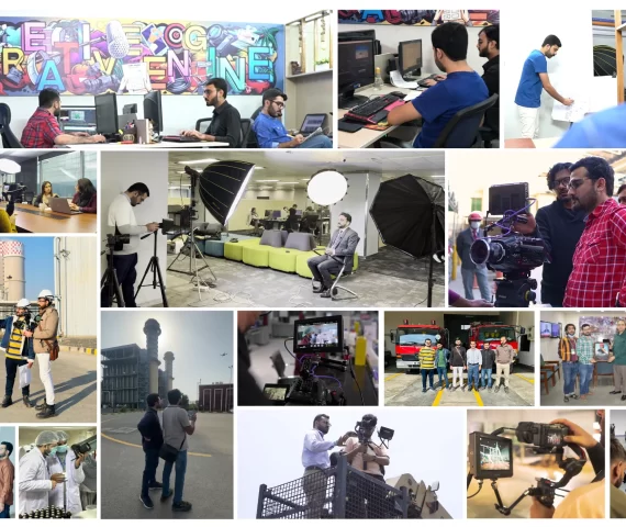 behind the scenes creative engine best video production agency in pakistan